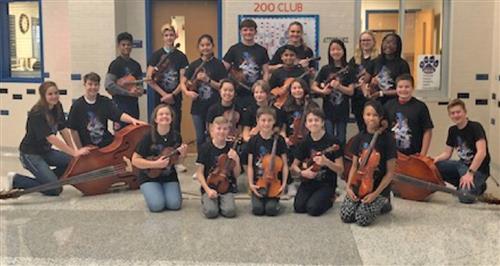 Williams Middle School Orchestra Wins Big at All-City Orchestra Auditions 